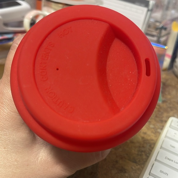 Anthropologie Peppermint & Marshmallow Travel Mug - Picture 8 of 11